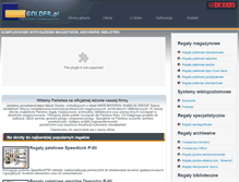 Tablet Screenshot of golder.pl