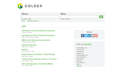 Desktop Screenshot of jobs.golder.com